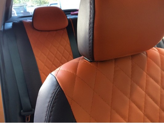 Авточехлы на Hyundai Solaris 2