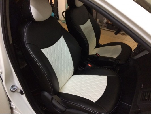 Авточехлы на Hyundai Solaris