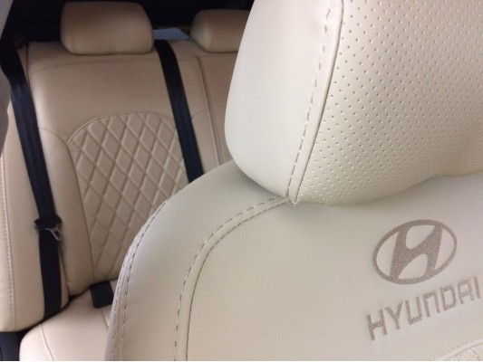 Авточехлы на Hyundai Sonata 7