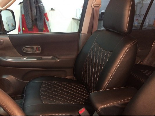 Авточехлы на Mitsubishi Pajero Sport