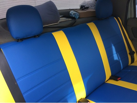 Авточехлы на Renault Logan