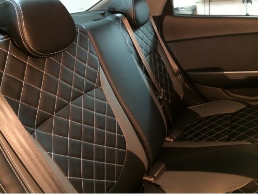 Каркасные авточехлы на KIA Rio 3