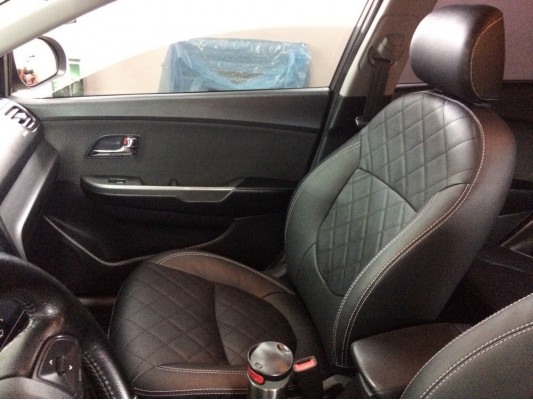 Каркасные авточехлы на KIA Rio 3