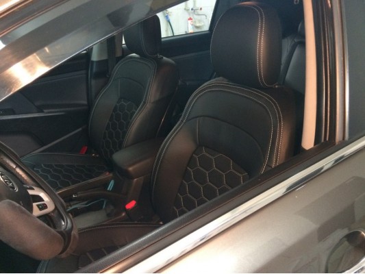 Каркасные авточехлы на KIA Sportage 3