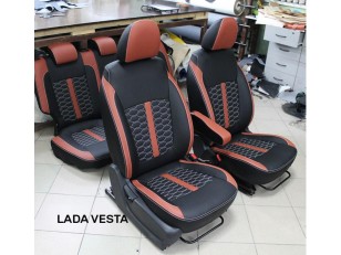 Каркасные авточехлы на Lada Vesta