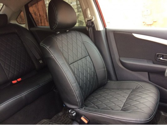 Каркасные авточехлы на Nissan Almera G15